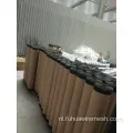 Epoxy/PVC zwarte kleur aluminium insecten mesh raamscherm